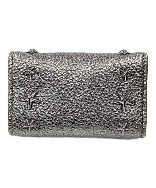 JIMMY CHOO（ジミーチュウ）JIMMY CHOO (ジミーチュウ) NEPTUNE UUR　キーケース シルバーの古着・服飾アイテム