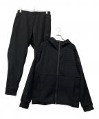 adidasアディダス）の古着「セットアップジャージ」｜ブラック