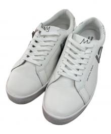 Sangacio×Jean-Michel Basquiat（サンガッチョ×ジャン ミシェル バスキア）の古着「ローカットスニーカー」｜ホワイト