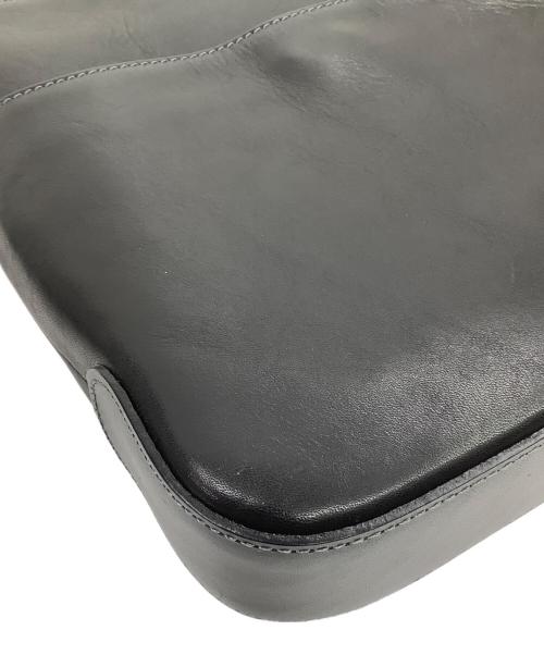 SOMES（ソメス）SOMES (ソメス) レザーショルダーバッグ ブラックの古着・服飾アイテム
