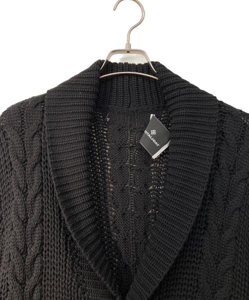 TAGLIATORE（タリアトーレ）TAGLIATORE (タリアトーレ) ショールカラーカーディガン ブラック サイズ:48の古着・服飾アイテム