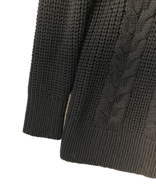 TAGLIATORE（タリアトーレ）TAGLIATORE (タリアトーレ) ショールカラーカーディガン ブラック サイズ:48の古着・服飾アイテム