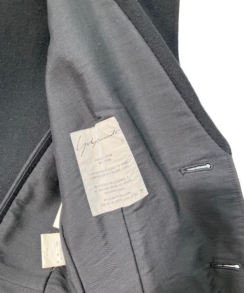 YOHJI YAMAMOTO（ヨウジヤマモト）YOHJI YAMAMOTO (ヨウジヤマモト) テーラードジャケット ブラック サイズ:Mの古着・服飾アイテム