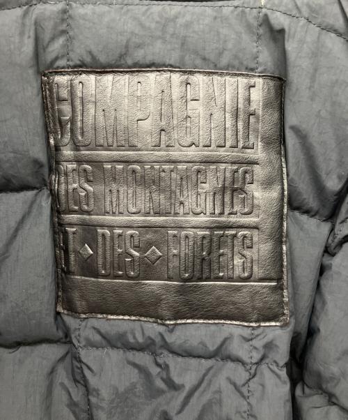 MARITHE+FRANCOIS GIRBAUD（マリテフランソワジルボー）MARITHE+FRANCOIS GIRBAUD (マリテフランソワジルボー) リバーシブルレザー・ダウンジャケット ブラック サイズ:Mの古着・服飾アイテム