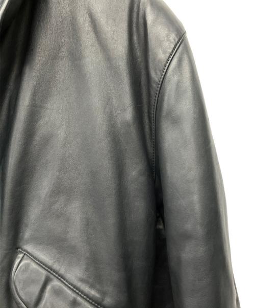 MARITHE+FRANCOIS GIRBAUD（マリテフランソワジルボー）MARITHE+FRANCOIS GIRBAUD (マリテフランソワジルボー) リバーシブルレザー・ダウンジャケット ブラック サイズ:Mの古着・服飾アイテム