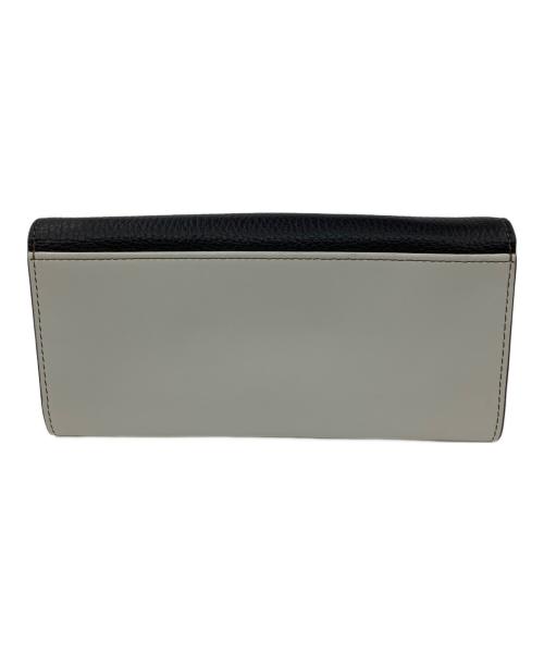 FURLA（フルラ）FURLA (フルラ) 長財布 ブラック×グレーの古着・服飾アイテム