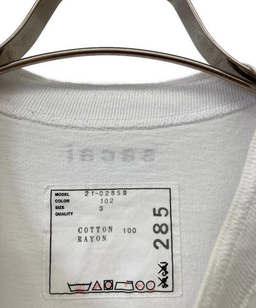 sacai（サカイ）sacai (サカイ) 半袖カットソー ホワイト サイズ:3の古着・服飾アイテム