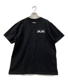 sacai（サカイ）の古着「半袖カットソー」｜ブラック