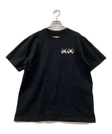 中古・古着通販】sacai (サカイ) 半袖カットソー ブラック サイズ:3