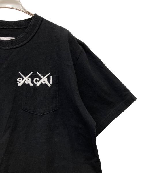 sacai（サカイ）sacai (サカイ) 半袖カットソー ブラック サイズ:3の古着・服飾アイテム