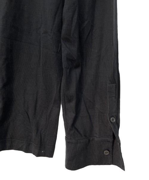 LOUIS VUITTON（ルイ ヴィトン）LOUIS VUITTON (ルイ ヴィトン) ヘンリーネックダブルカラーL/Sカットソー ブラック サイズ:XLの古着・服飾アイテム