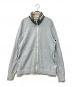 STONE ISLANDストーンアイランド）の古着「フルジップブルゾン」｜ライトブルー