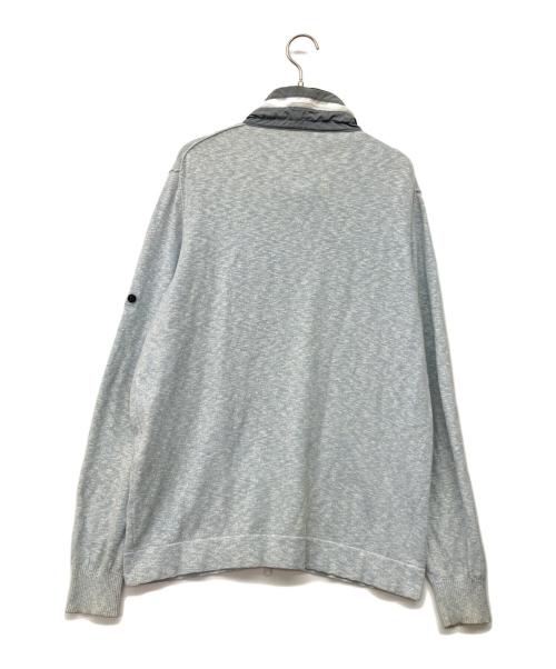 STONE ISLAND（ストーンアイランド）STONE ISLAND (ストーンアイランド) フルジップブルゾン ライトブルー サイズ:XXLの古着・服飾アイテム