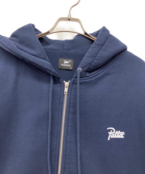 BEAMS（ビームス）BEAMS (ビームス) Patta Classic Zip Up Hooded Sweater ネイビー サイズ:XLの古着・服飾アイテム