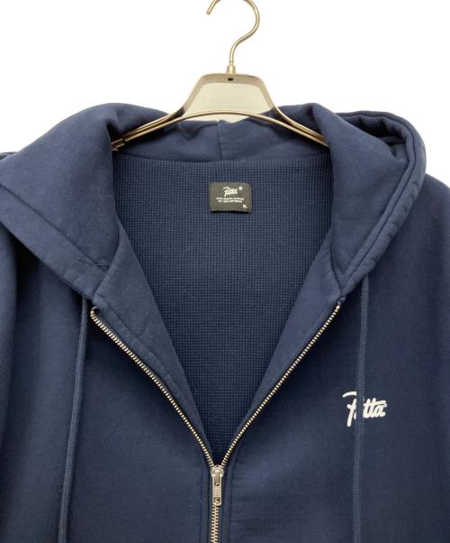 BEAMS（ビームス）BEAMS (ビームス) Patta Classic Zip Up Hooded Sweater ネイビー サイズ:XLの古着・服飾アイテム
