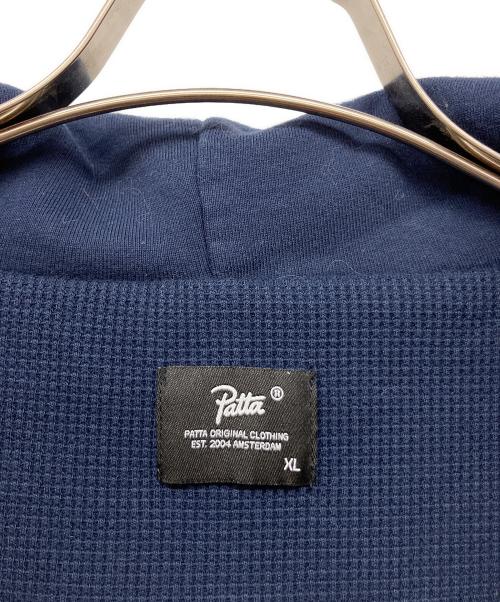BEAMS（ビームス）BEAMS (ビームス) Patta Classic Zip Up Hooded Sweater ネイビー サイズ:XLの古着・服飾アイテム