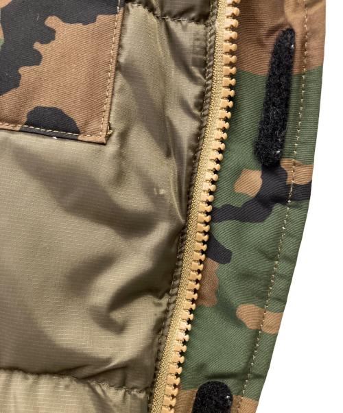 AVIREX（アヴィレックス）AVIREX (アヴィレックス) ダウンジャケット カーキ×グリーン サイズ:XLの古着・服飾アイテム