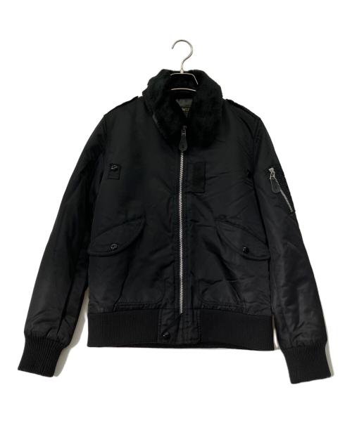 Schott（ショット）Schott (ショット) フライトジャケット ブラック サイズ:38の古着・服飾アイテム