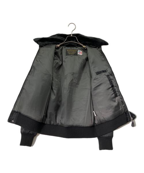 Schott（ショット）Schott (ショット) フライトジャケット ブラック サイズ:38の古着・服飾アイテム