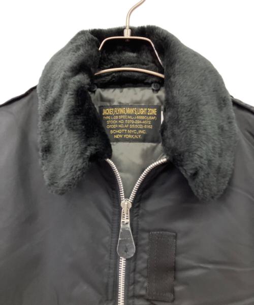 Schott（ショット）Schott (ショット) フライトジャケット ブラック サイズ:38の古着・服飾アイテム