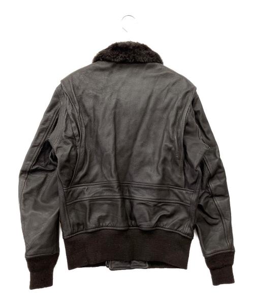 cooper（クーパー）COOPER (クーパー) G-1フライトジャケット ダークブラウン サイズ:36Rの古着・服飾アイテム