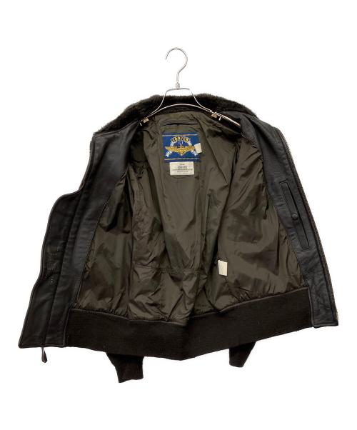 cooper（クーパー）COOPER (クーパー) G-1フライトジャケット ダークブラウン サイズ:36Rの古着・服飾アイテム