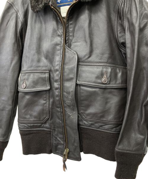 cooper（クーパー）COOPER (クーパー) G-1フライトジャケット ダークブラウン サイズ:36Rの古着・服飾アイテム