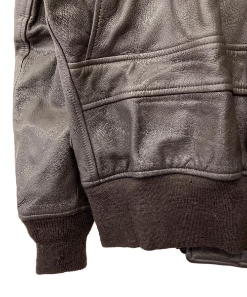 cooper（クーパー）COOPER (クーパー) G-1フライトジャケット ダークブラウン サイズ:36Rの古着・服飾アイテム