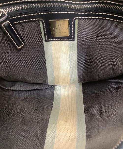 FENDI（フェンディ）FENDI (フェンディ) FF マーブル クロワッサン ネイビーの古着・服飾アイテム