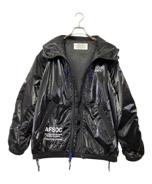AVIREX（アヴィレックス）AVIREX (アヴィレックス) COMBAT PARKA ブラック サイズ:Mの古着・服飾アイテム