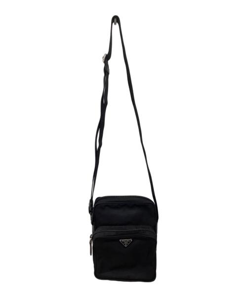 PRADA（プラダ）PRADA (プラダ) ショルダーバッグ ブラックの古着・服飾アイテム