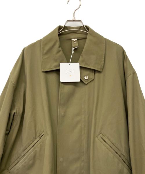 ironari（イロナリ）ironari (イロナリ) バタフライコート オリーブ サイズ:1 未使用品の古着・服飾アイテム