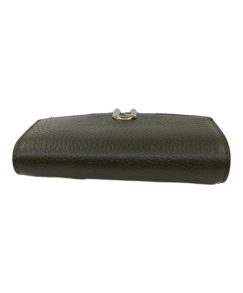 FURLA（フルラ）FURLA (フルラ) 財布 ベージュ×グリーンの古着・服飾アイテム