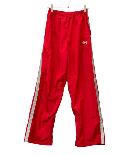 stussy（ステューシー）stussy (ステューシー) 90's ナイロンセットアップジャージ レッド サイズ:Mの古着・服飾アイテム