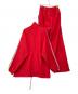 stussy (ステューシー) 90's ナイロンセットアップジャージ レッド サイズ:M：10000円