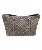 GUCCIグッチ）の古着「GGスプリーム」｜ベージュ×ラベンダー