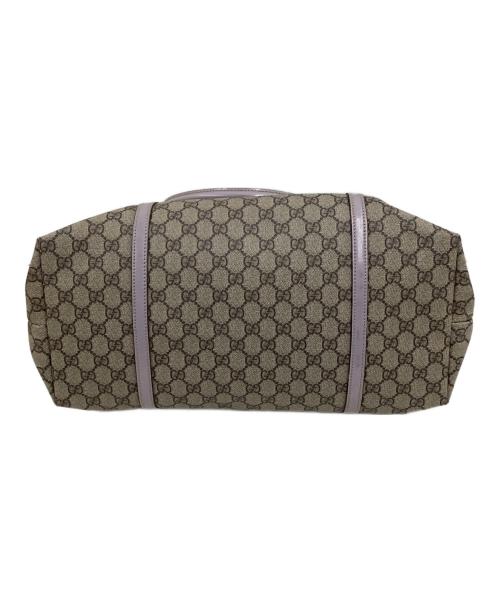 GUCCI（グッチ）GUCCI (グッチ) GGスプリーム ベージュ×ラベンダーの古着・服飾アイテム