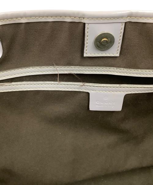 GUCCI（グッチ）GUCCI (グッチ) GGスプリーム ベージュ×ラベンダーの古着・服飾アイテム