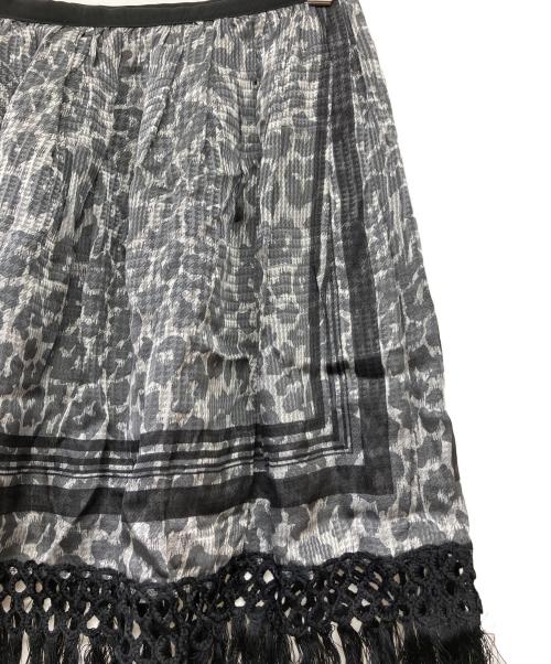 sacai（サカイ）sacai (サカイ) ミニスカート ブラック サイズ:1の古着・服飾アイテム