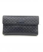 GUCCIグッチ）の古着「長財布」｜ブラック