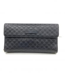 GUCCI（グッチ）の古着「長財布」｜ブラック