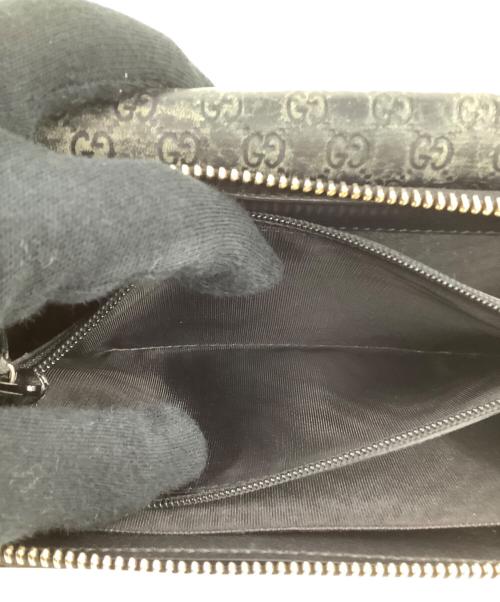 GUCCI（グッチ）GUCCI (グッチ) 長財布 ブラックの古着・服飾アイテム