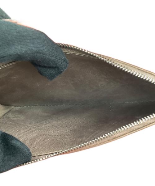 BOTTEGA VENETA（ボッテガベネタ）BOTTEGA VENETA (ボッテガベネタ) ラウンドファスナー財布 オレンジの古着・服飾アイテム