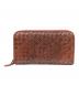 BOTTEGA VENETA (ボッテガベネタ) ラウンドファスナー財布 オレンジ：10000円