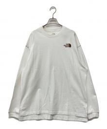 THE NORTH FACE（ザ ノース フェイス）の古着「ESSENTIAL L/SR/TEE 」｜ホワイト