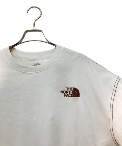 THE NORTH FACE（ザ ノース フェイス）THE NORTH FACE (ザ ノース フェイス) ESSENTIAL L/SR/TEE  ホワイト サイズ:XL 未使用品の古着・服飾アイテム