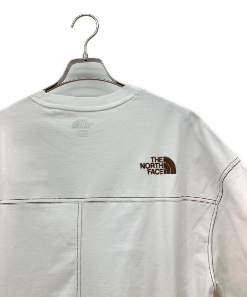 THE NORTH FACE（ザ ノース フェイス）THE NORTH FACE (ザ ノース フェイス) ESSENTIAL L/SR/TEE  ホワイト サイズ:XL 未使用品の古着・服飾アイテム