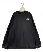 THE NORTH FACEザ ノース フェイス）の古着「ESSENTIAL L/SR/TEE」｜ブラック