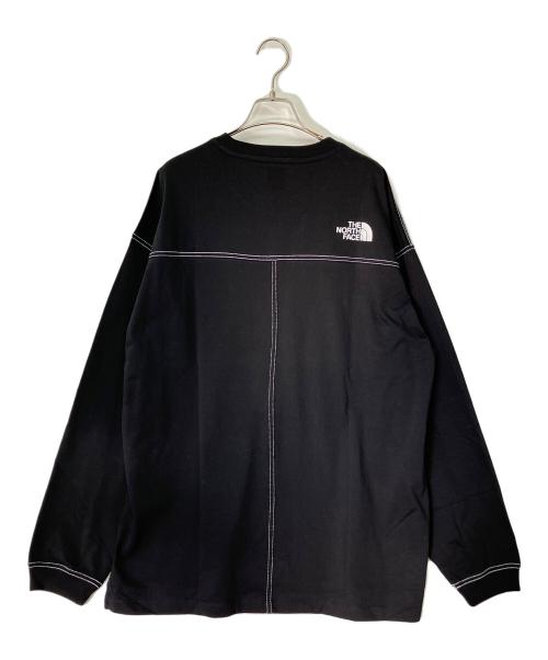 THE NORTH FACE（ザ ノース フェイス）THE NORTH FACE (ザ ノース フェイス) ESSENTIAL L/SR/TEE ブラック サイズ:XL 未使用品の古着・服飾アイテム