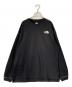 THE NORTH FACE（ザ ノース フェイス）の古着「ESSENTIAL L/SR/TEE」｜ブラック